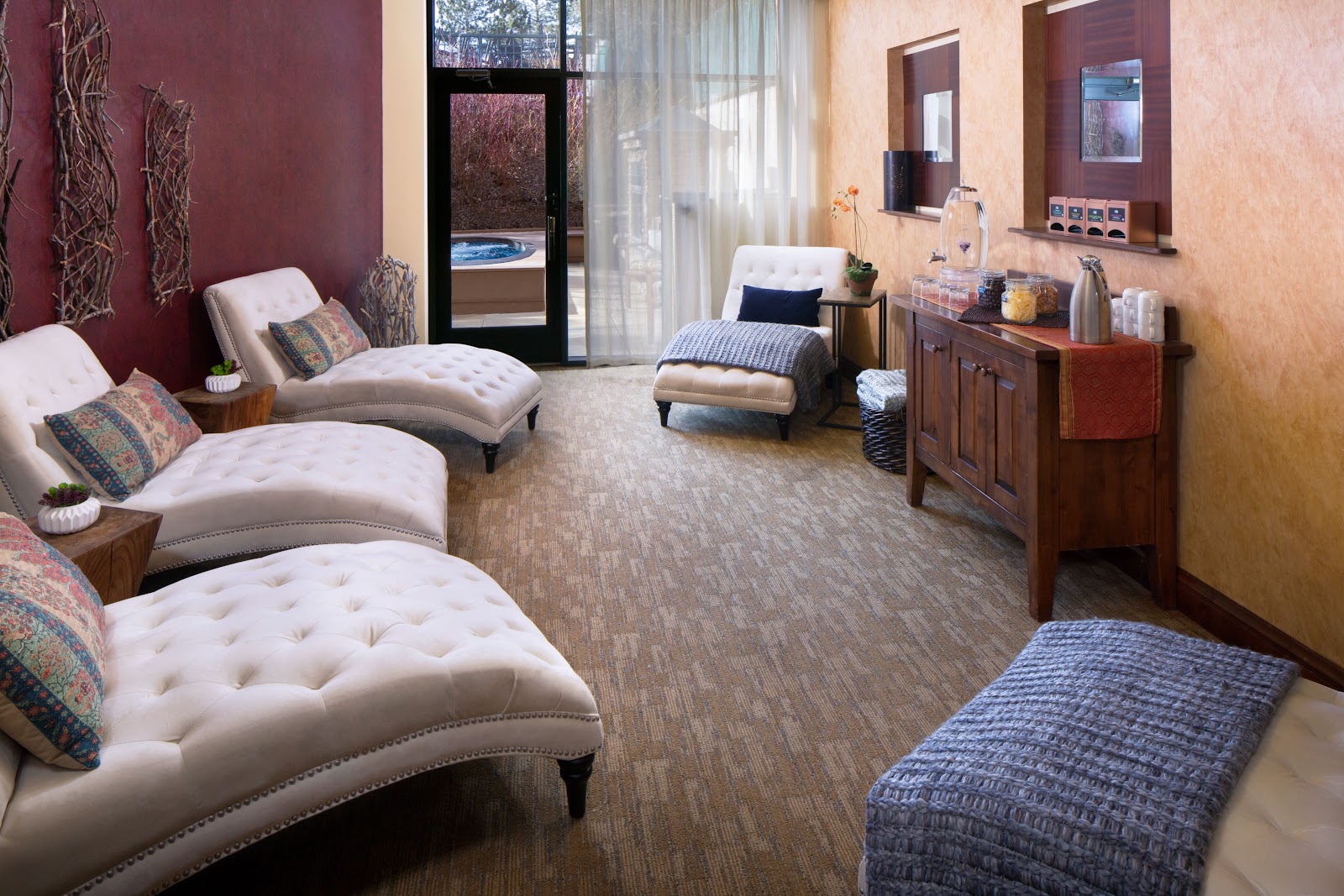 The Spa at The Inverness nail work in Englewood, Colorado